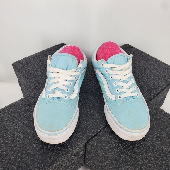 Vans Off The Wall Tiffany Blue Sneakers 7 Women's 5.5 Men's Shoes 500714 - Picture 8 of 11